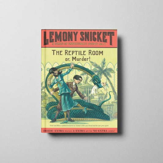 A Series of Unfortunate Events: The Reptile Room Book Cover