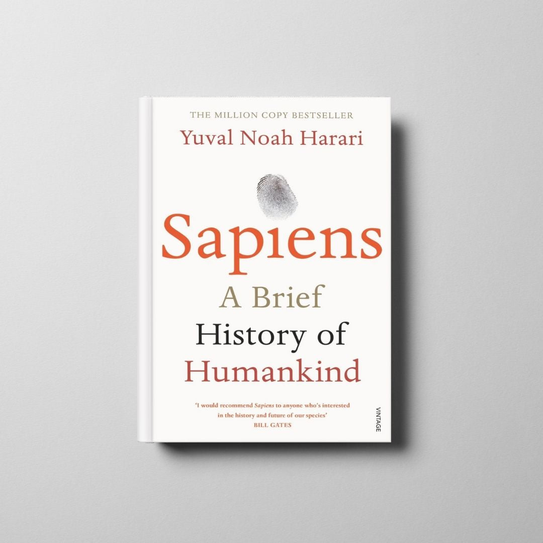 Sapiens: A Brief History of Humankind Book Cover