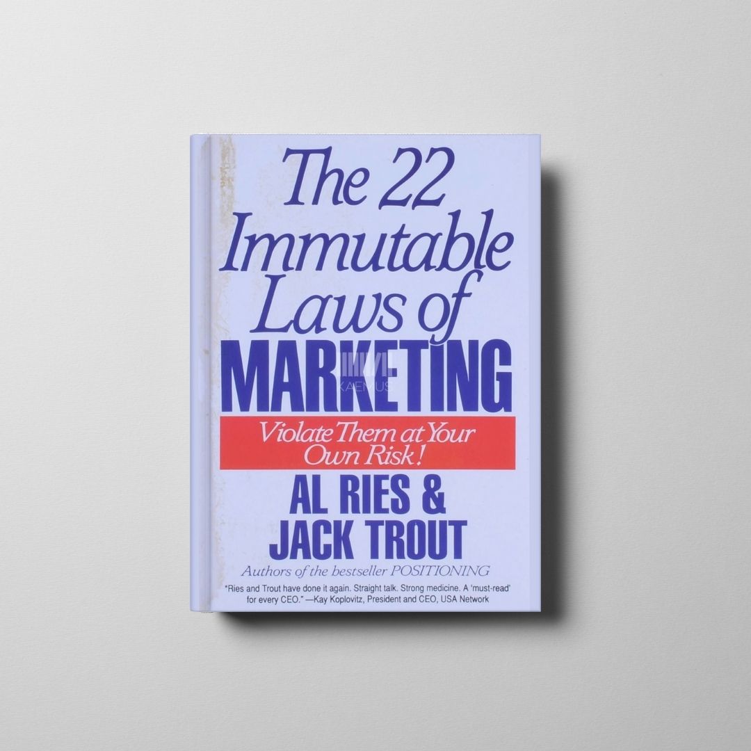 The 22 Immutable Laws of Marketing Book Cover