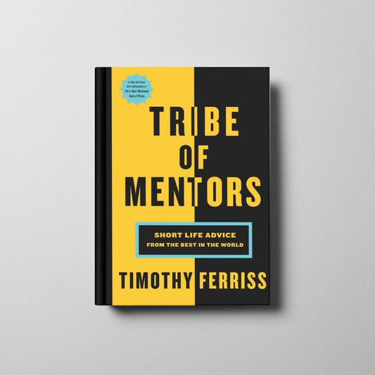 Tribe of Mentors Book Cover