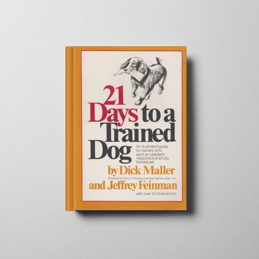 21 Days to a Trained Dog Book Cover