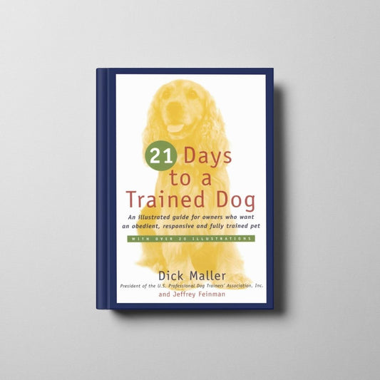 21 Days to a Trained Dog Book Cover