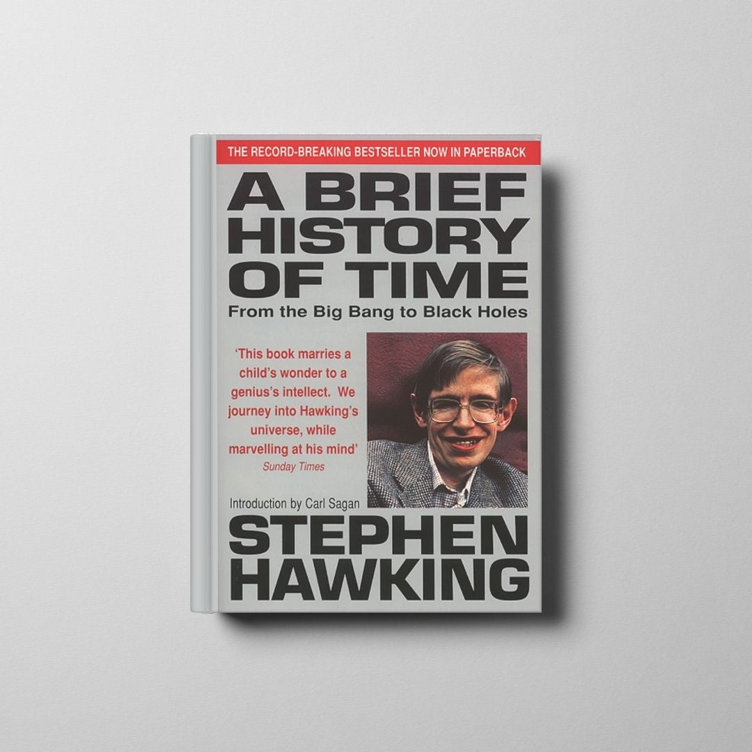 A Brief History of Time Book Cover