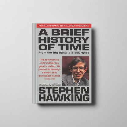 A Brief History of Time Book Cover