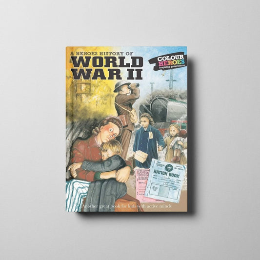 A Heroes History of World War II Book Cover