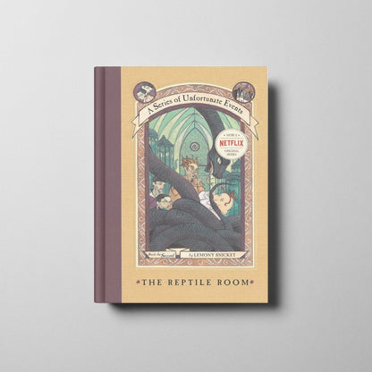 A Series of Unfortunate Events: The Reptile Room Book Cover