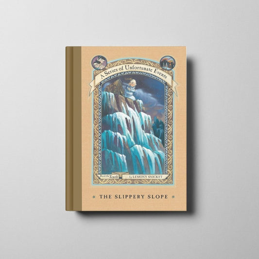 A Series of Unfortunate Events: The Slippery Slope Book Cover