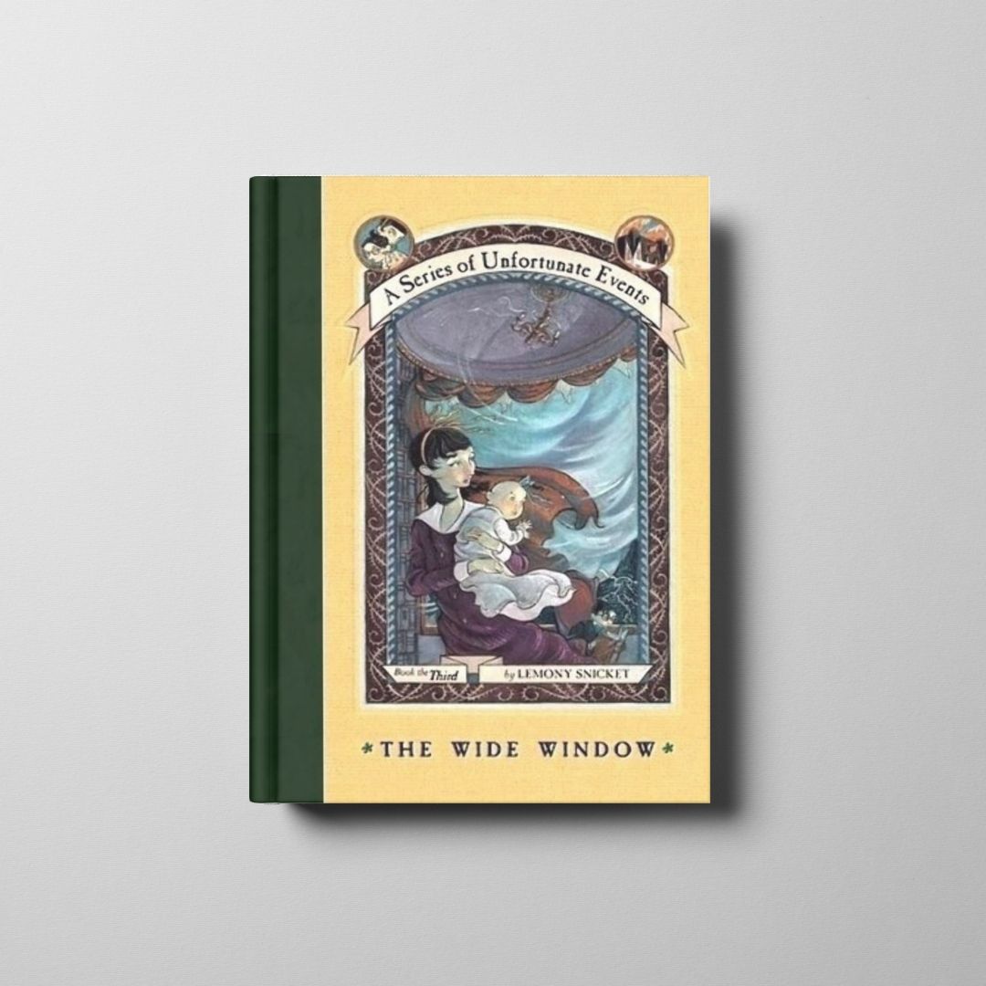 A Series of Unfortunate Events: The Wide Window Book Cover