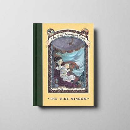 A Series of Unfortunate Events: The Wide Window Book Cover