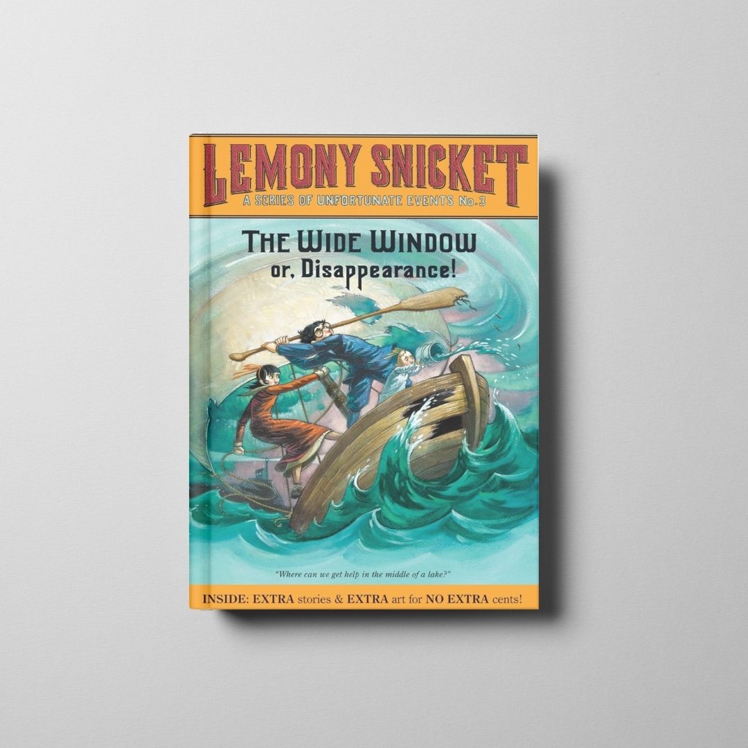 A Series of Unfortunate Events: The Wide Window Book Cover