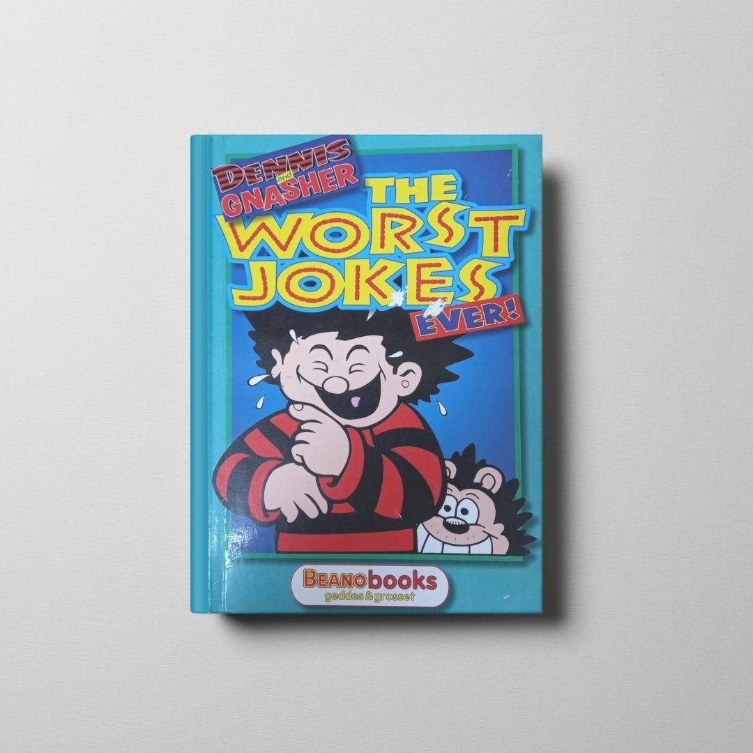 Dennis and Gnasher: The Worst Jokes Ever Book Cover