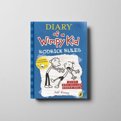 Diary of a Wimpy Kid: Rodrick Rules Book Cover