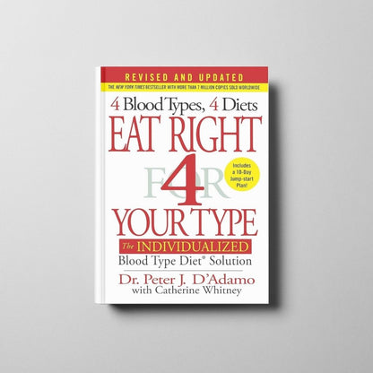 Eat Right 4 Your Type Book Cover