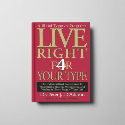 Eat Right 4 Your Type Book Cover