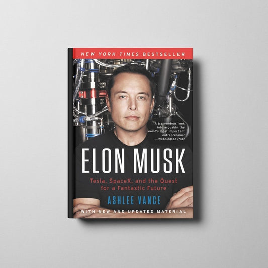 Elon Musk and Tesla, SpaceX Book Cover