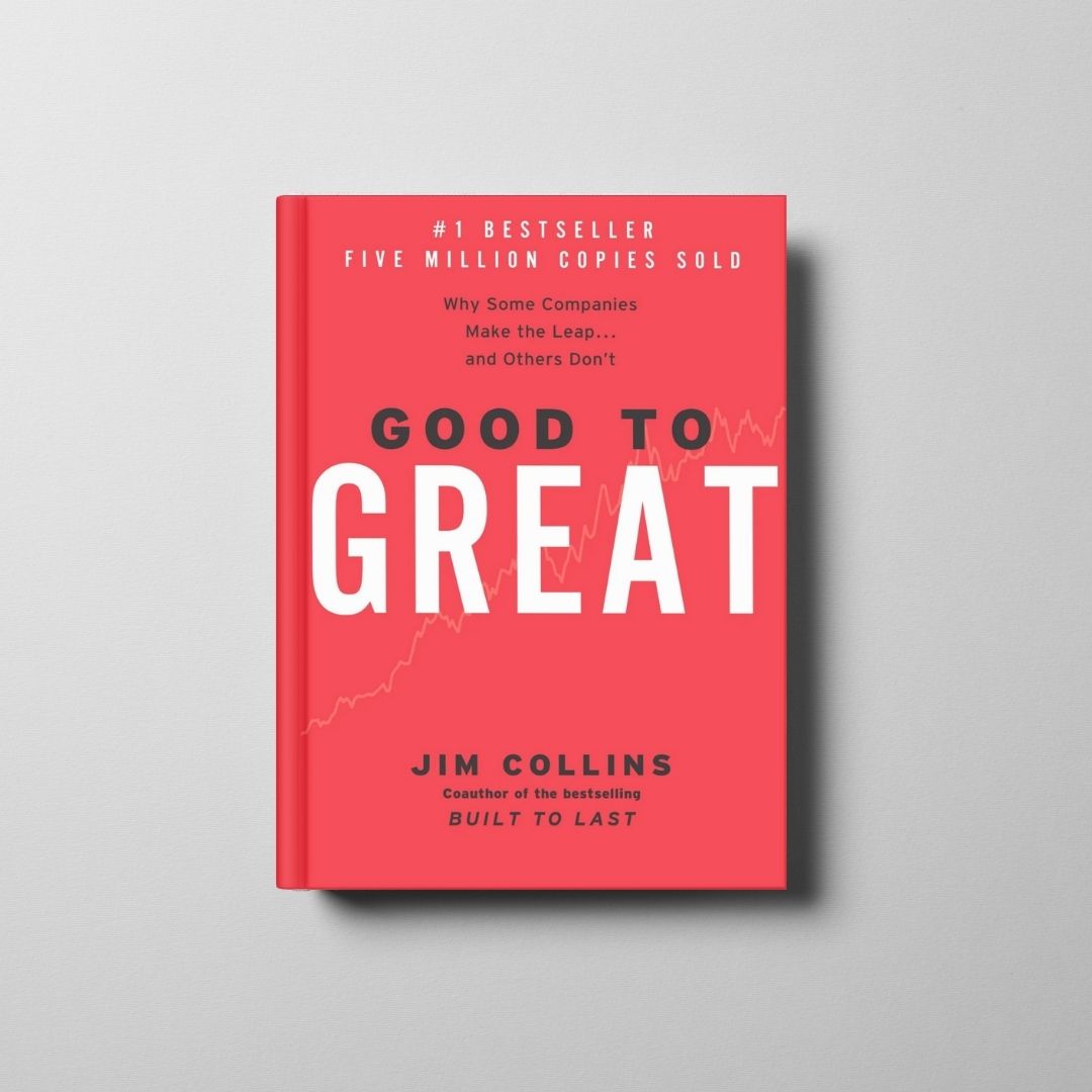 Good To Great by Jim Collins book cover