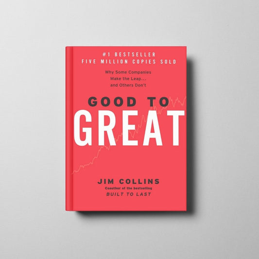 Good To Great by Jim Collins book cover