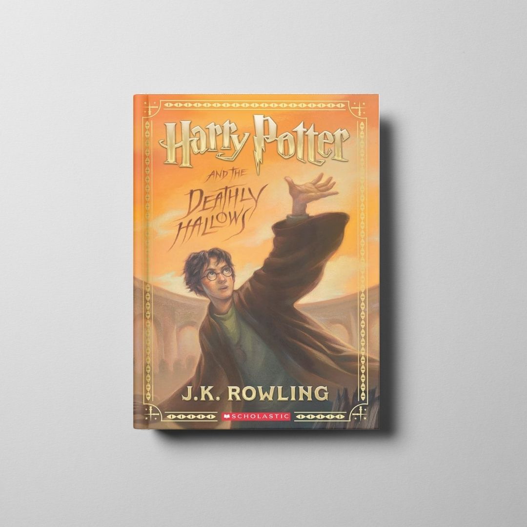 Harry Potter and the Deathly Hallows Book Cover