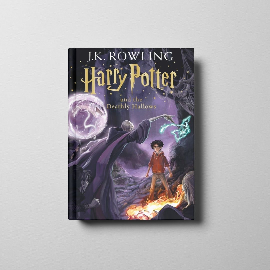 Harry Potter and the Deathly Hallows Book Cover