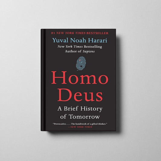 Homo Deus: Brief History of Tomorrow Book Cover