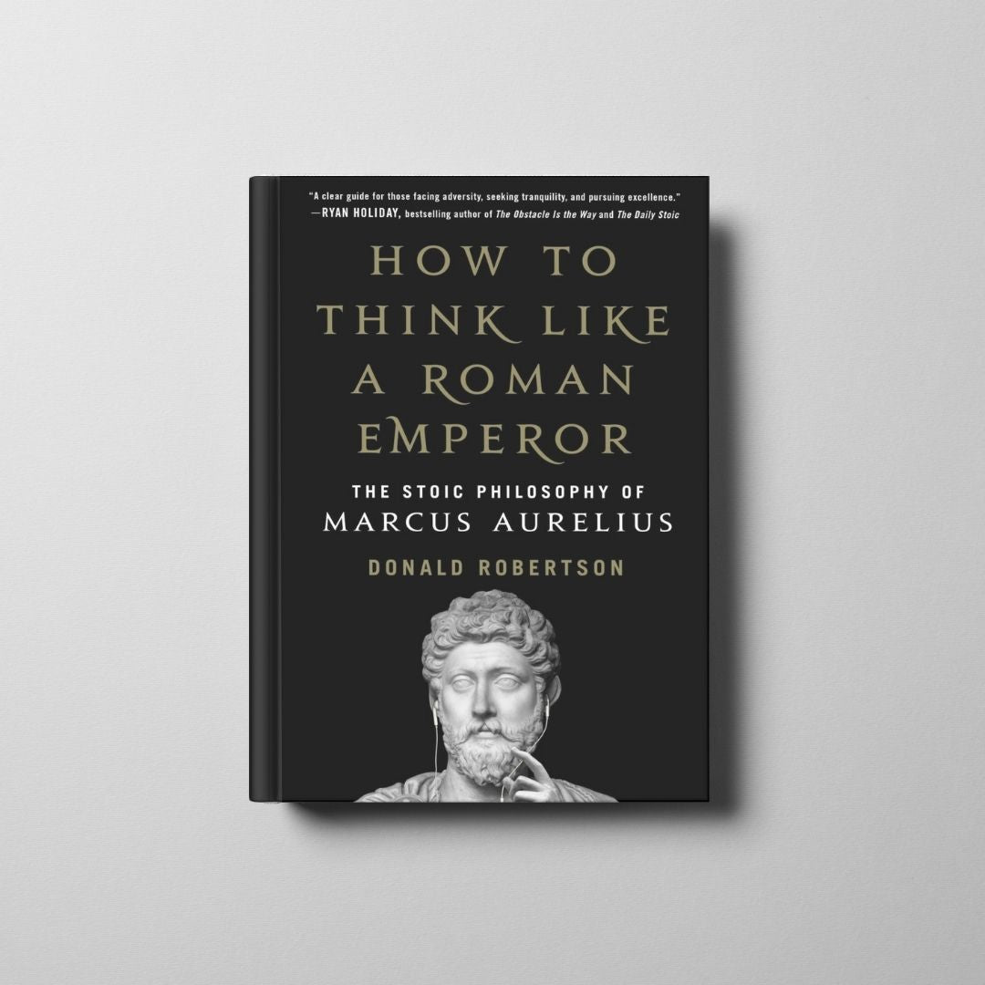 How to Think Like a Roman Emperor Book Cover