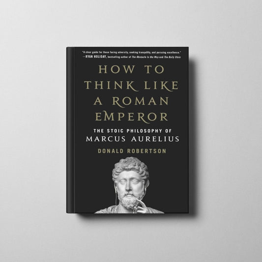 How to Think Like a Roman Emperor Book Cover