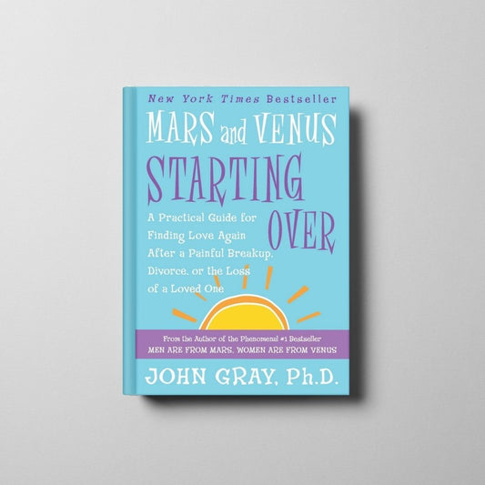 Mars and Venus Starting Over Book Cover