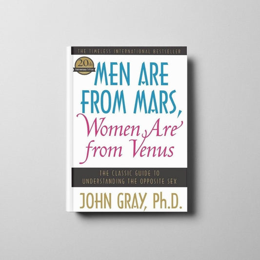 Men Are from Mars, Women Are from Venus Book Cover
