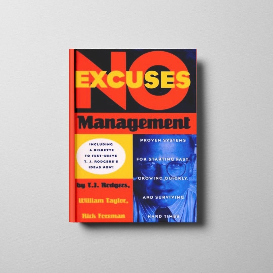 No Excuses Management Book Cover