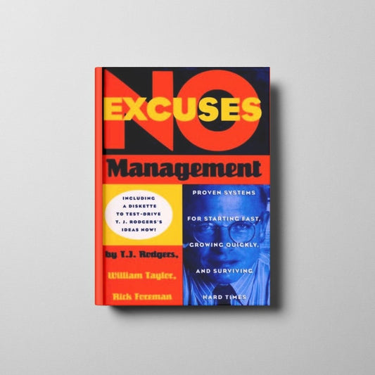 No Excuses Management Book Cover