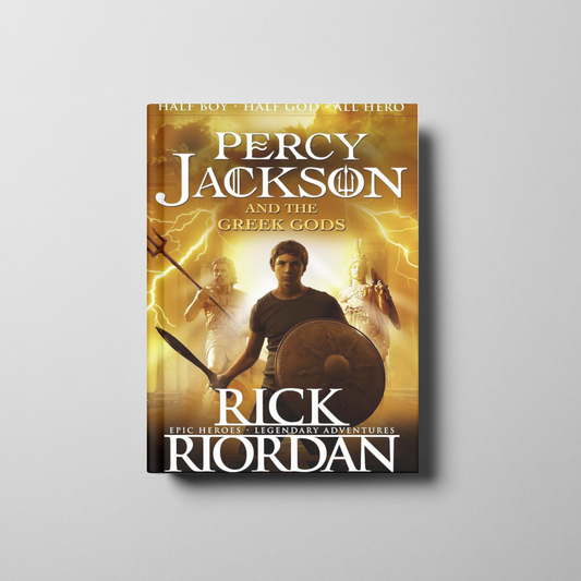 Percy Jackson and the Greek Gods Book Cover
