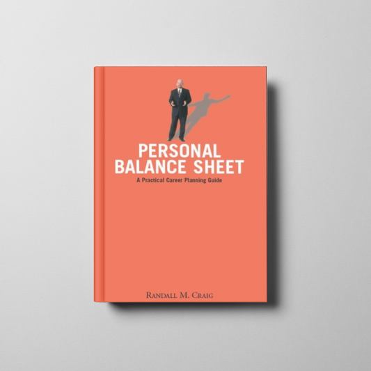 Personal Balance Sheet Book Cover
