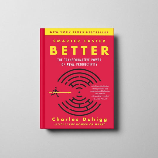 Smarter Faster Better Book Cover