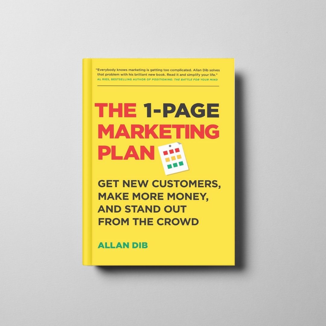 The 1-Page Marketing Plan Book Cover