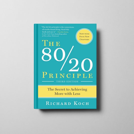 The 80/20 Principle Book Cover