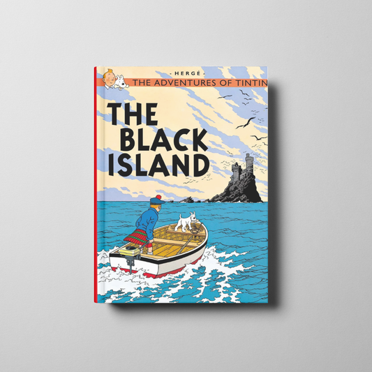 The Adventure of Tintin: The Black Island Book Cover