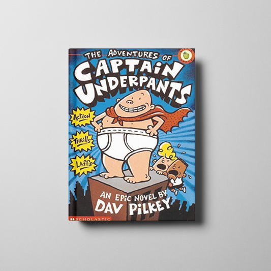 The Adventures of Captain Underpants Book Cover