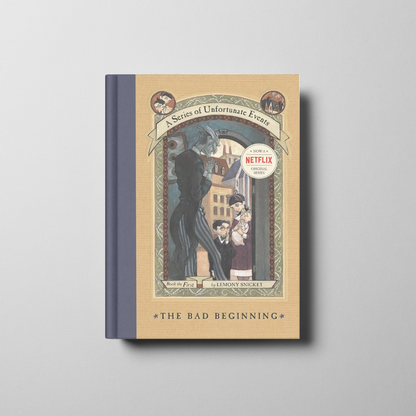 The Bad Beginning Book Cover