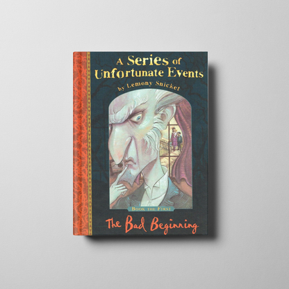 The Bad Beginning Book Cover
