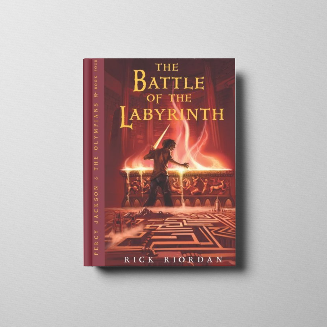 The Battle of the Labyrinth Book Cover