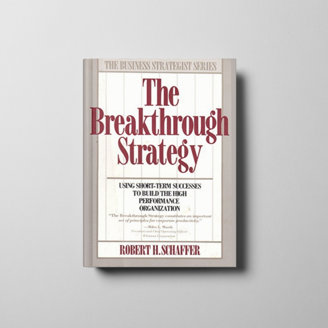 The Breakthrough Strategy Book Cover