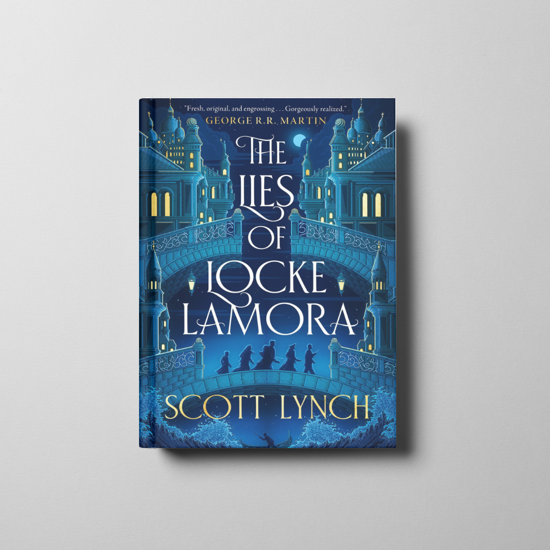 The Lies of Locke Lamora Book Cover
