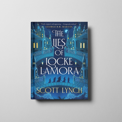 The Lies of Locke Lamora Book Cover