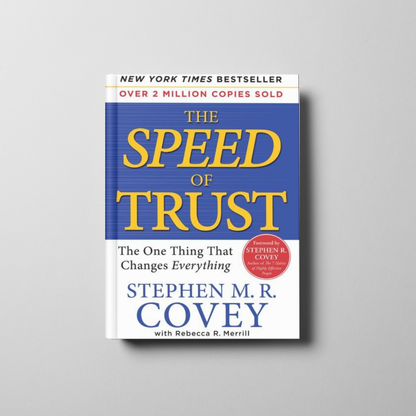 The Speed of Trust Book Cover