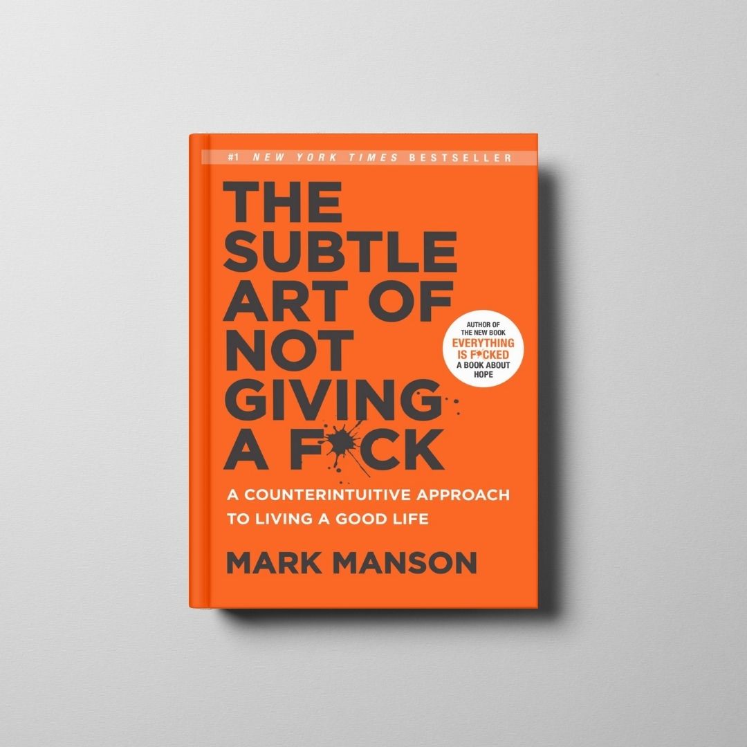 The Subtle Art of Not Giving a F*ck Book Cover