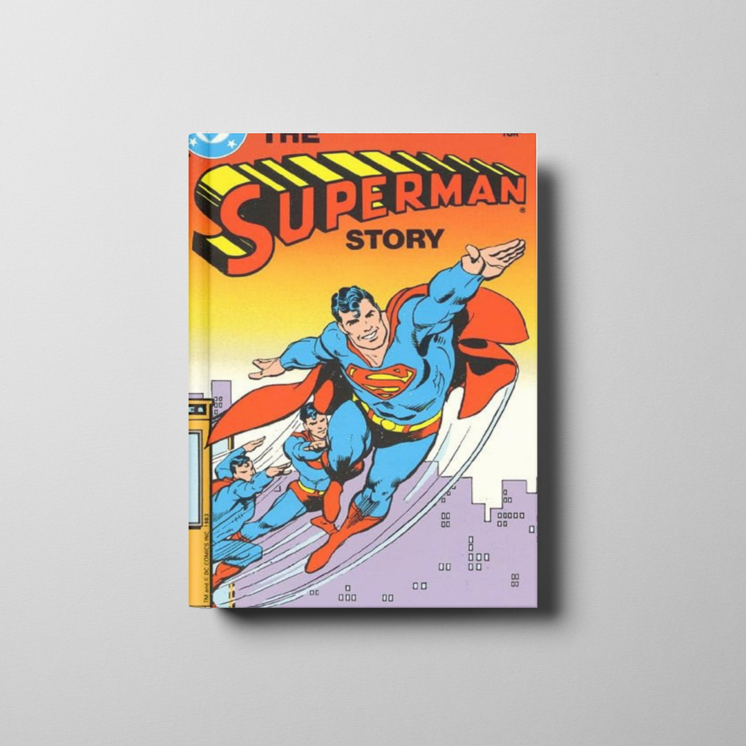 The Superman Story Book Cover