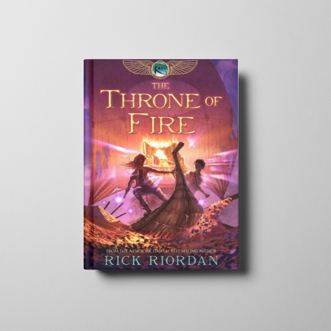 The Throne of Fire Book Cover