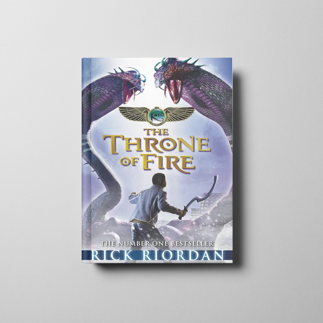 The Throne of Fire Book Cover