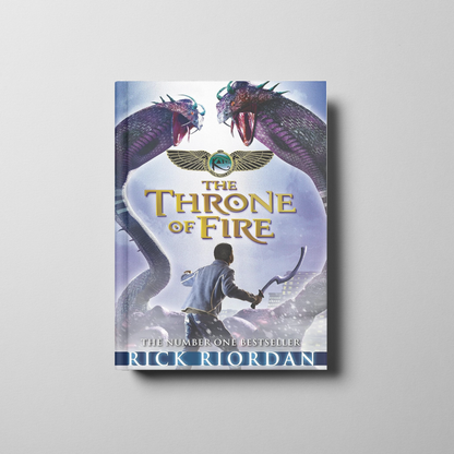 The Throne of Fire Book Cover