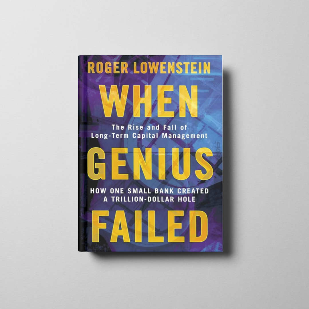 When Genius Failed Book Cover
